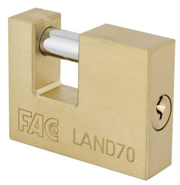 CANDADO LATON RECTANGULAR FAC 90 MM 21003