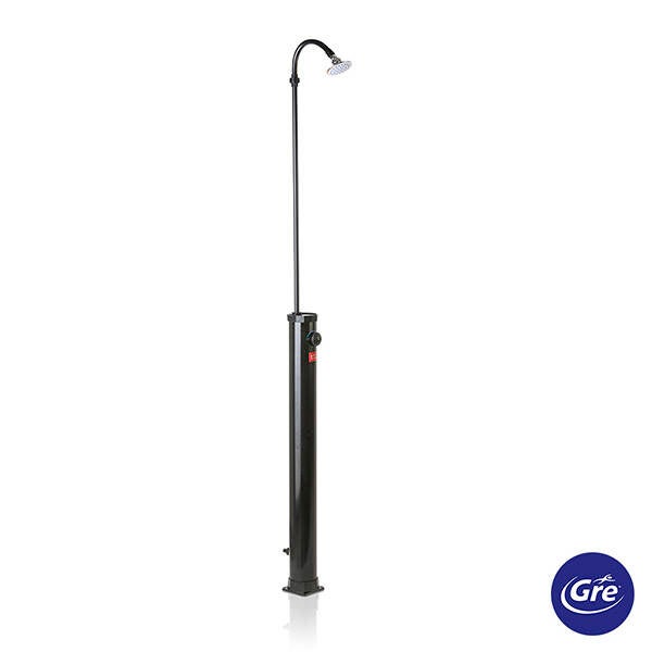 DUCHA SOLAR PVC NEGRO GRE 9 L AR1009