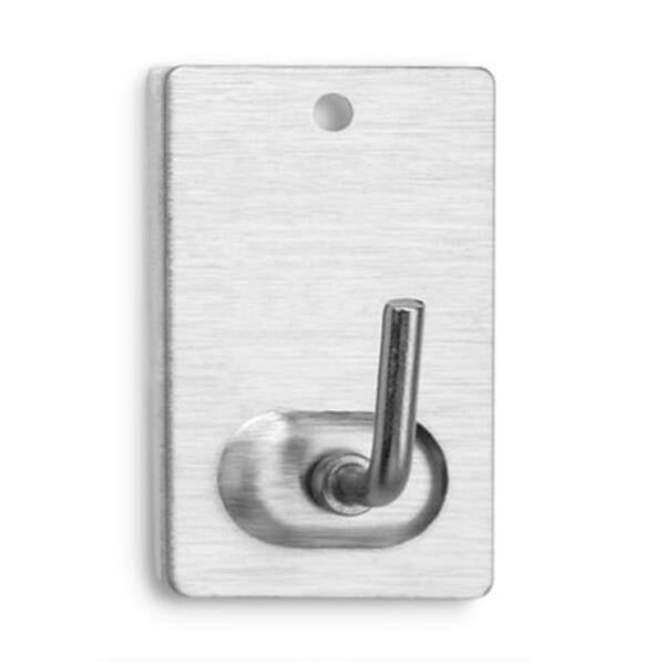 PERCHA ADHESIVA INOX BL.2 INOFIX - 2040-1