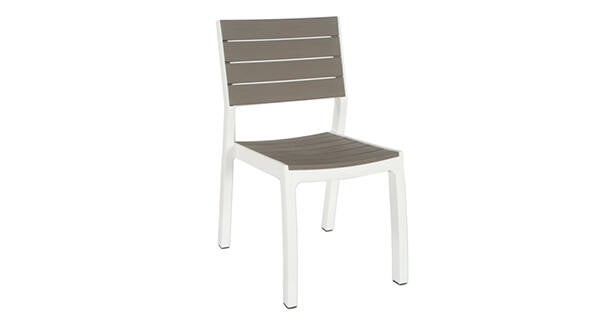 SILLA RESINA HARMONY BEIGE/TOPO KETTER - 228456