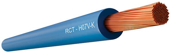 CABLE LINEA FLEXIBLE NEGRO H07V-K CPR R/100 RCT 2,5 3601025010