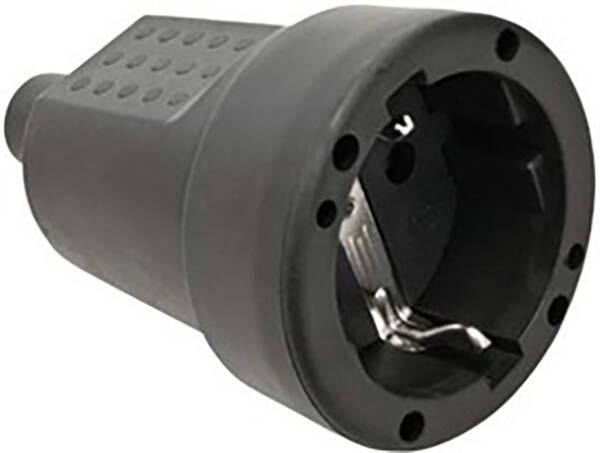 BASE GOMA PROF TT 16A IP20 NEG PROFER HOME 4,8 MM PH1610