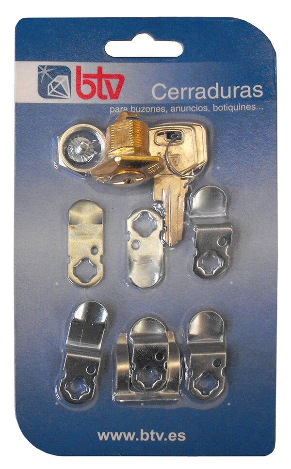 CERRADURA BUZON ORO BLIS N 2 BTV - 60004