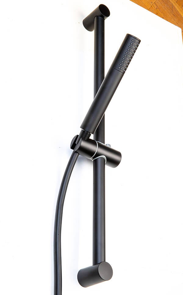 COLUMNA DUCHA REDOND NEGR PROFER HOME 70 CM PH1137