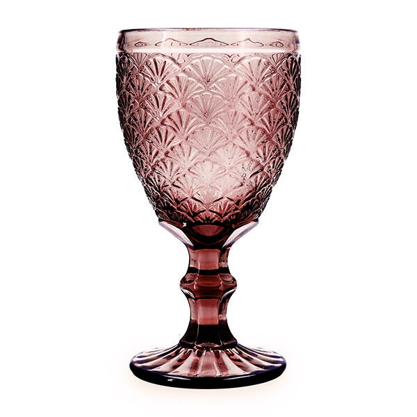 COPA VIDRIO RELIEVE ROSE MOON PACK-6 BIDASOA 35 CL 5426078