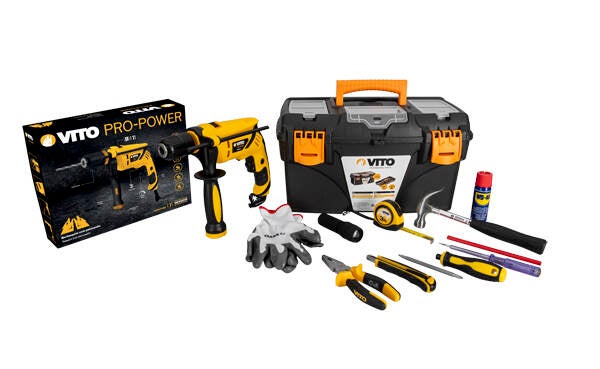 TALADRO PERC EL 13MM SET+M VITO 600 W VIMFH11PBE600