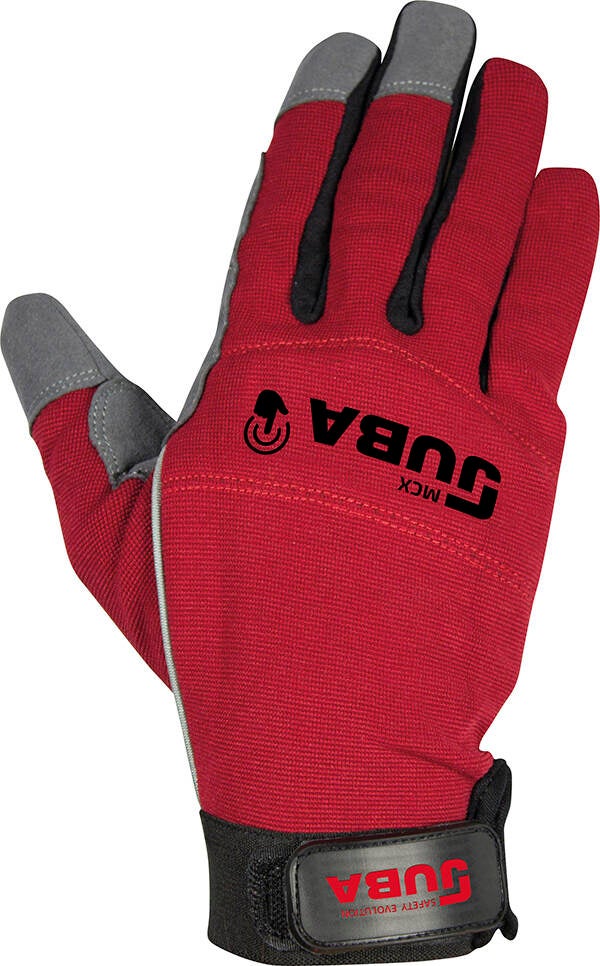 GUANTE PIEL ROJO RFZDO C RAPID JUBA