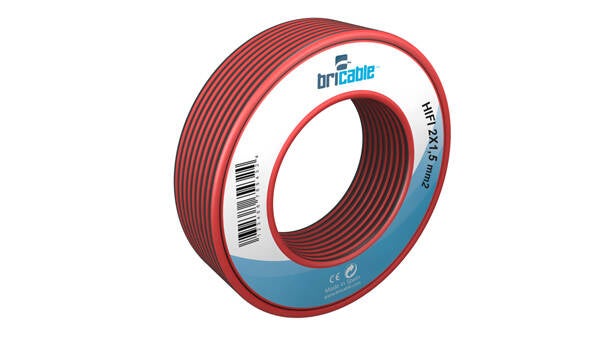 CABLE PARALELO AUDIO 2x0.75 ROJO/NEGRO FAMATEL 10 M CR19972