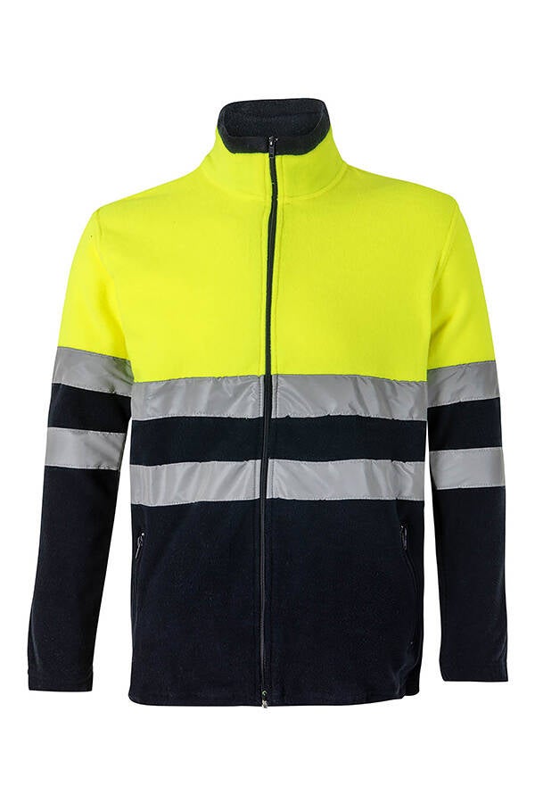 CHAQUETA POLAR BICOLOR AV AZ/AM VELILLA