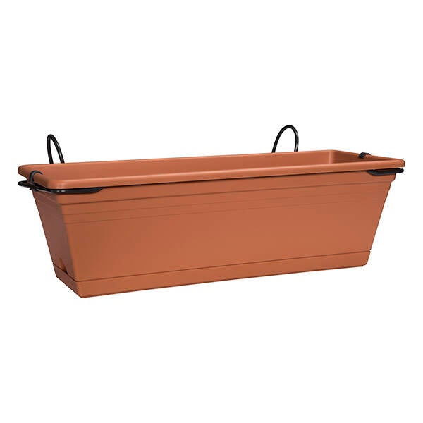 JARDINERA BALCON+BANDEJA TIERRA ELHO 40 CM 1004523