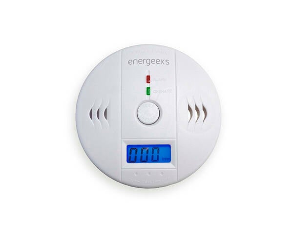 DETECTOR DE CO LOCAL CON PILAS Y SIRENA ENERGEEKS - EG-SCO001