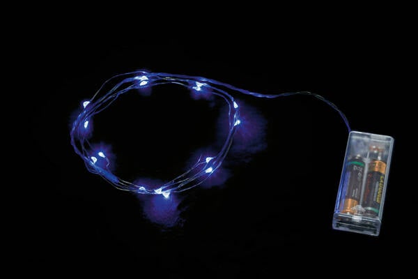 HILO LUMINOSO 10LED AZUL GUIRMA 1 M 22052