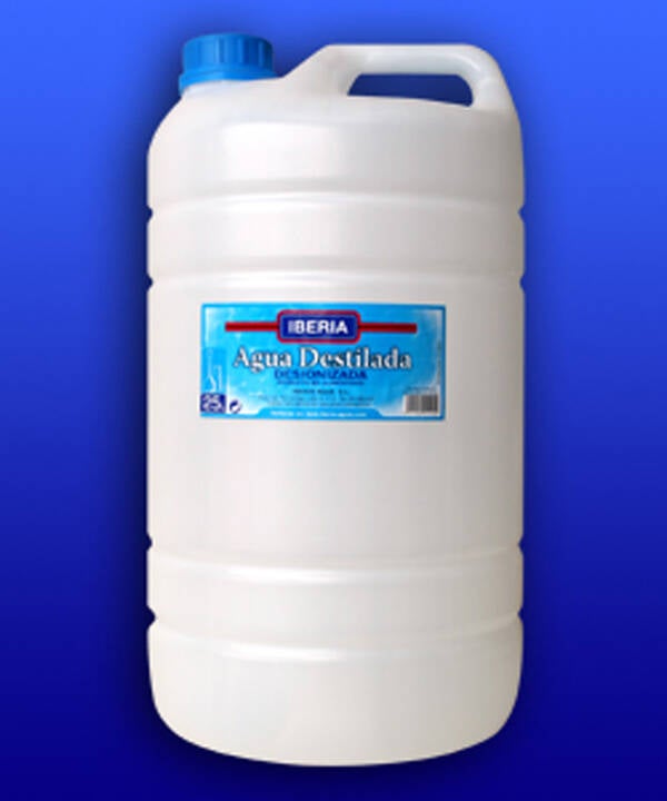 AGUA DESTILADA IBERIA 25 L