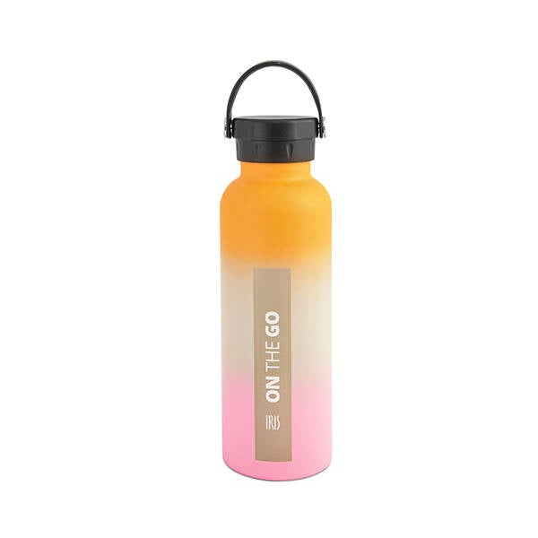 BOTELLA TERMO ON THE GO ROSA DEGRADADA IRIS 750 ML 9815-IR