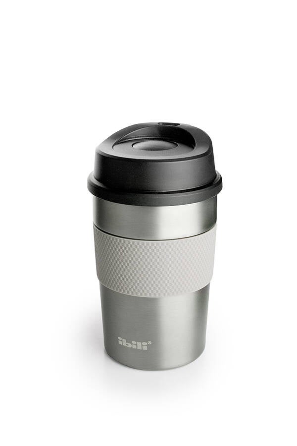 VASO TERMICO DOBLE PARED LUXE TITANIO IBILI 360 ML 667536T