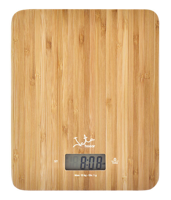 BALANZA COCINA ELECT BAMBU JATA-HOGAR 15 KG 720