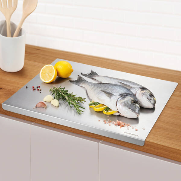 TABLA CORTAR ACERO INOXIDABLE GRANDCHEF TESCOMA 45X35 CM 428768