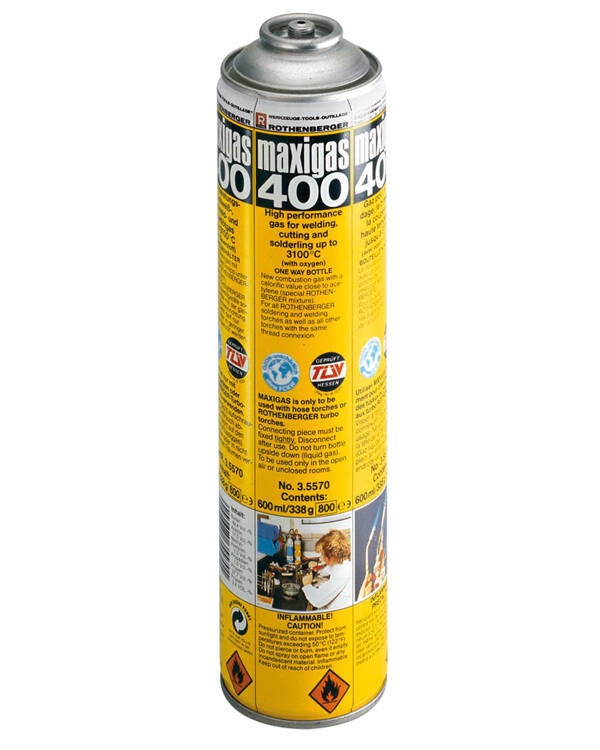 BOTELLA MAXIGAS 400 ROXI-KIT ROTHENBERGER - 035570-A
