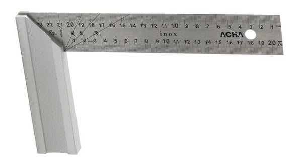 ESCUADRA CARPINTERO PRO INOX ACHA