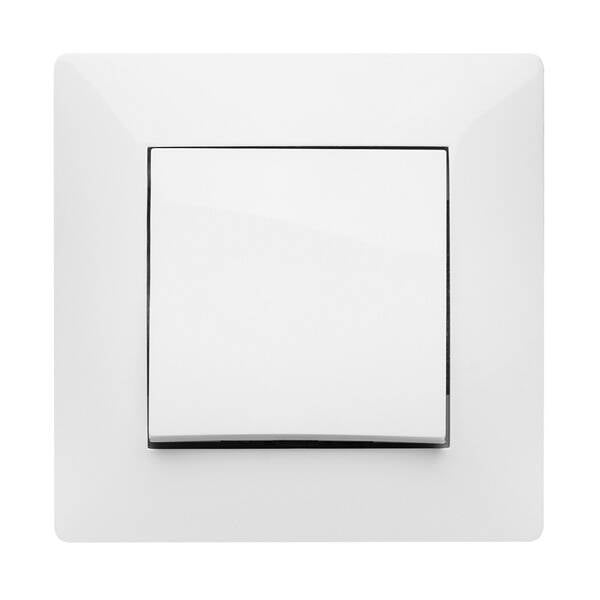 CONMUTADOR EMPOTRAR BLANCO CRUCE FAMATEL 10 A 9104