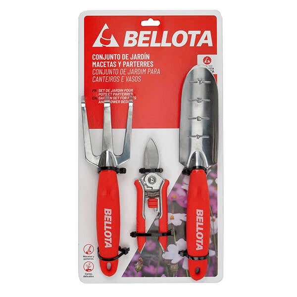 KIT HERRAMIENTA JARDIN 3 PZ BELLOTA - KIT3403
