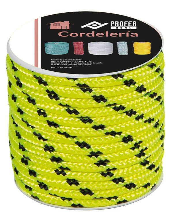 CUERDA CTA100 PES 8MM AMAR FL PROFER HOME 25 M PH1304