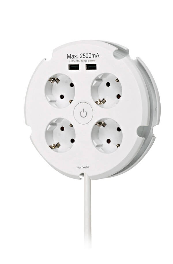 BASE COMBI 4 TOMAS + 2 USB SIMON - BM642103