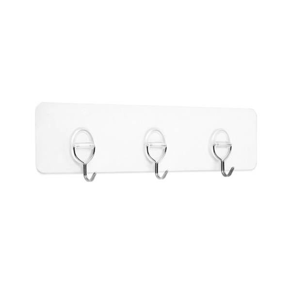 PERCHA ADHES REUTIZABLE 3 GANC INOFIX 378X95X25 1293-0