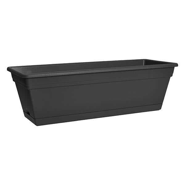 JARDINERA SUELO + BANDEJA ANTRACITA ELHO 60 CM 1004518