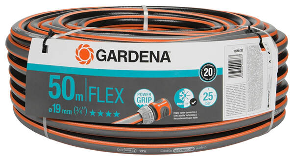 MANGUERA JARDIN 19MM 3/4'' FLEX GARDENA 50 M 18055-20