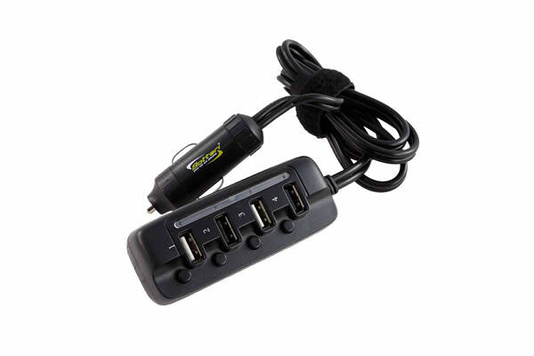 CARGADOR COCHE 4 USB BOTTARI - 30324