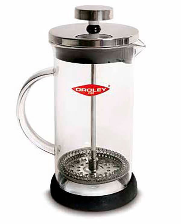 CAFETERA EMBOLO SPEZIA 6 TAZAS OROLEY 600 ML 220010600