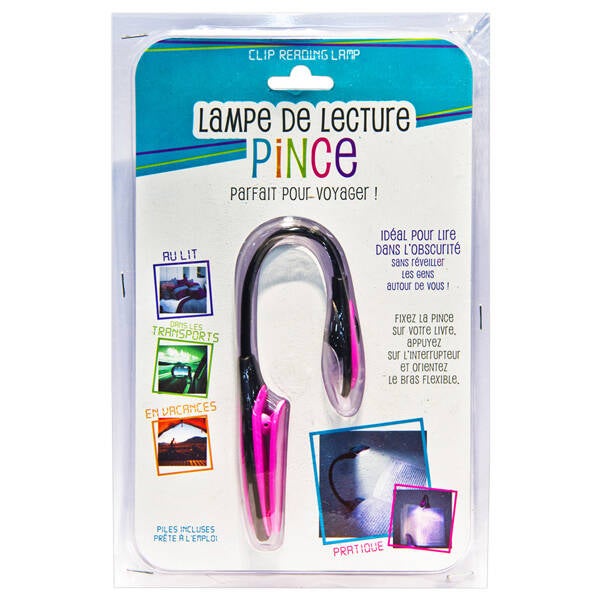 LINTERNA LECTURA C/PINZA SURTI CMP 25X4 CM CMPLT2331
