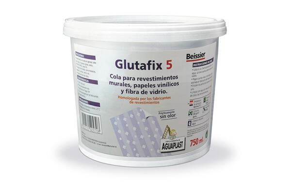 COLA EMPAPELAR P.VINILICOS GLUTAFIX 5 750 ML 70241-001