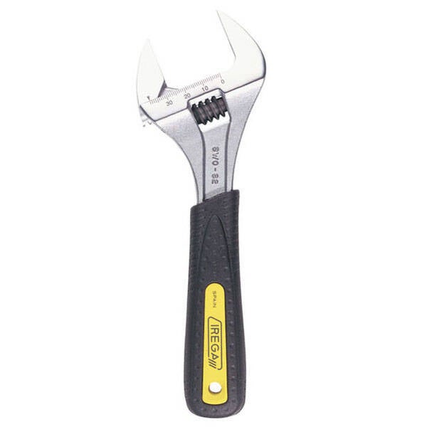 LLAVE AJUSTABLE GRAN APERTURA IREGA 8 '' SWO92/CBE