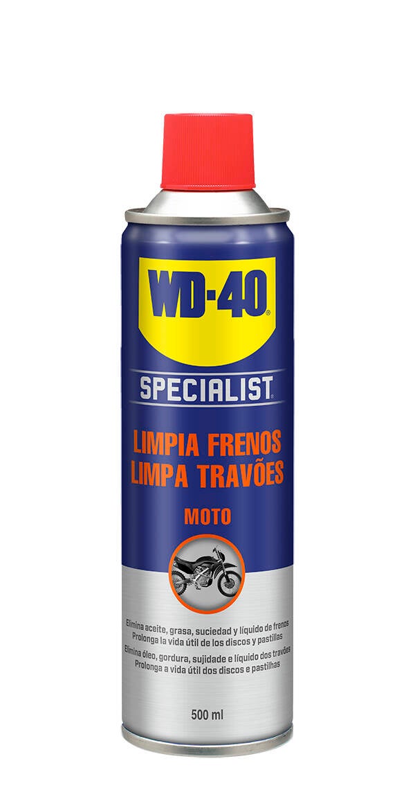 LIMPIADOR DE FRENOS MOTO WD-40 500 ML 34105