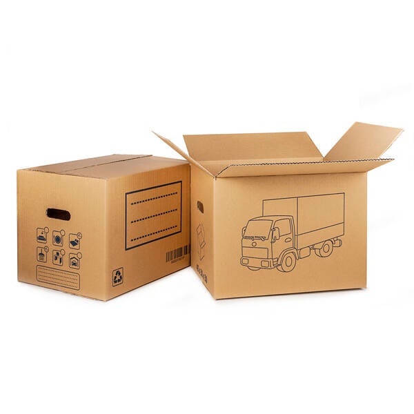 CAJA CARTON REFORZ MUDANZA ASA TROQ FUN&GO 50X35X35CM 80016