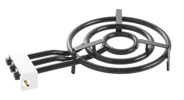PAELLERO TUBO GAS BUTANO 3 FUEGOS VAELLO 45 CM 1545