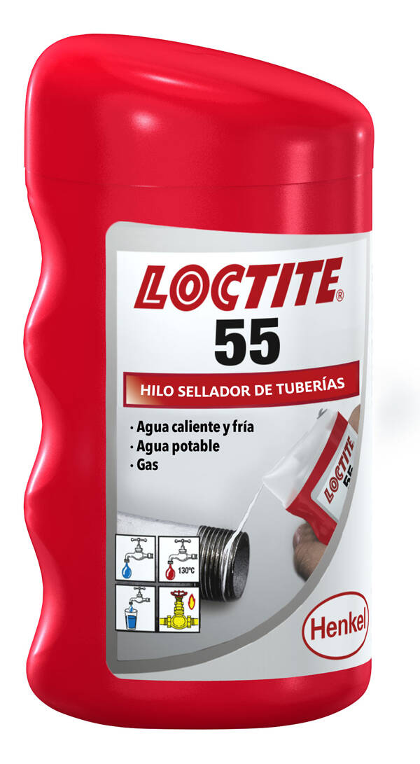 HILO SELLADOR ROSCAS TUBERIAS LOCTITE 55 160 M 2956946