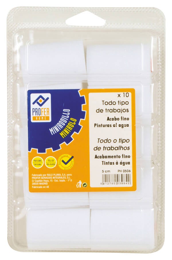 RECAMBIO MINI RODILLO P.0 (10) PROFER HOME 5 CM PH0506