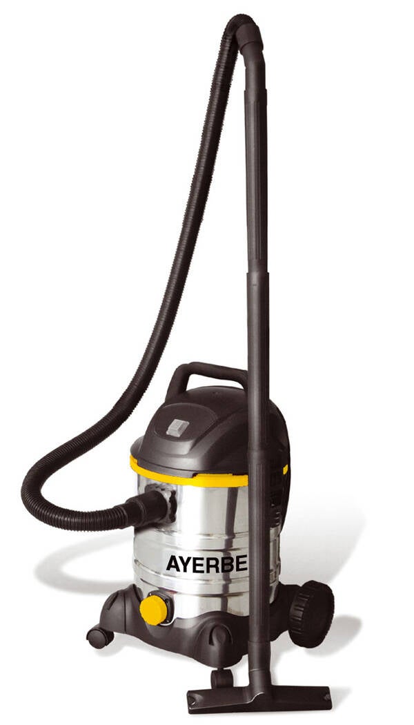 ASPIRADOR INOX AGUA POLVO 20L AYERBE 1300 W 587040