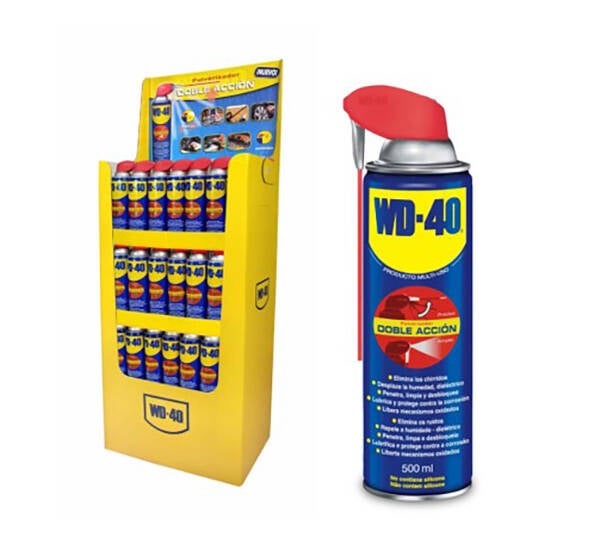 ACEITE MULTIUSO EXPOSITOR 84 B WD-40 500 ML 34634/EU