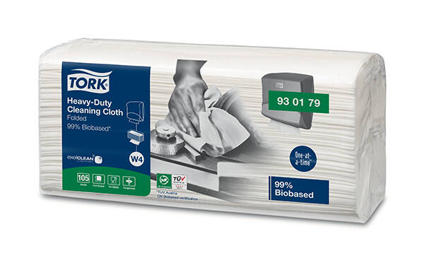 PAÑO LIMPIEZA ULTRARRESISTENTE C/4 pq TORK 105 SERVIC 930179