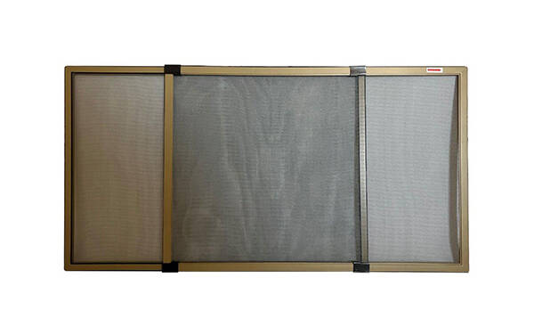 MOSQUITERA FIJA EXTENS.BRONCE DECORLINE 50-92X40 602110120504