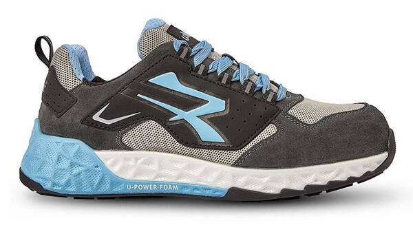 ZAPATO DEPORTIVO S1P PU+PL AZUL/NEGRA U-POWER ARYA ESD