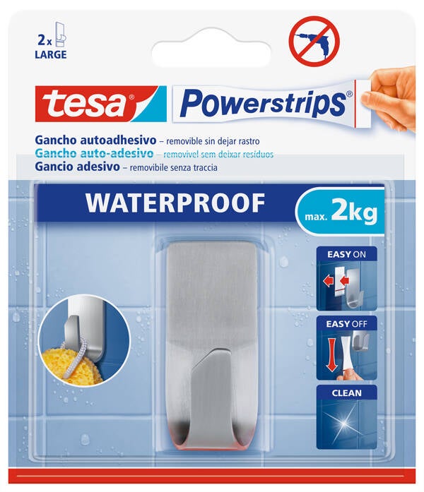 GANCHO PS METAL BAÑO POWERSTRIPS 2 KG 59707-00002-00