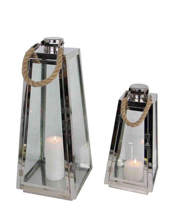 SET 2 FAROLILLOS INOX CZ 2 C2-0060