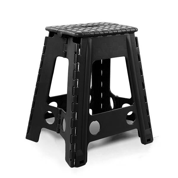 TABURETE MULTIUSO PLEGABLE NEGRO PROFER HOME 42X41.5X59 PH1545