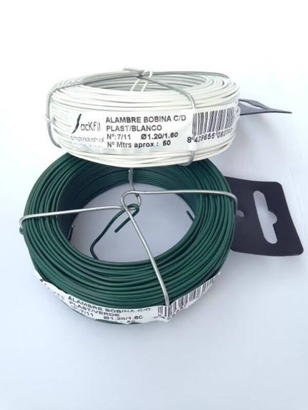 ALAMBRE PLASTIFICADO 2,8MM SIESA 50 M BLANCO 39072/82
