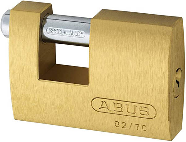 CANDADO LATON RECTANGULAR ABUS